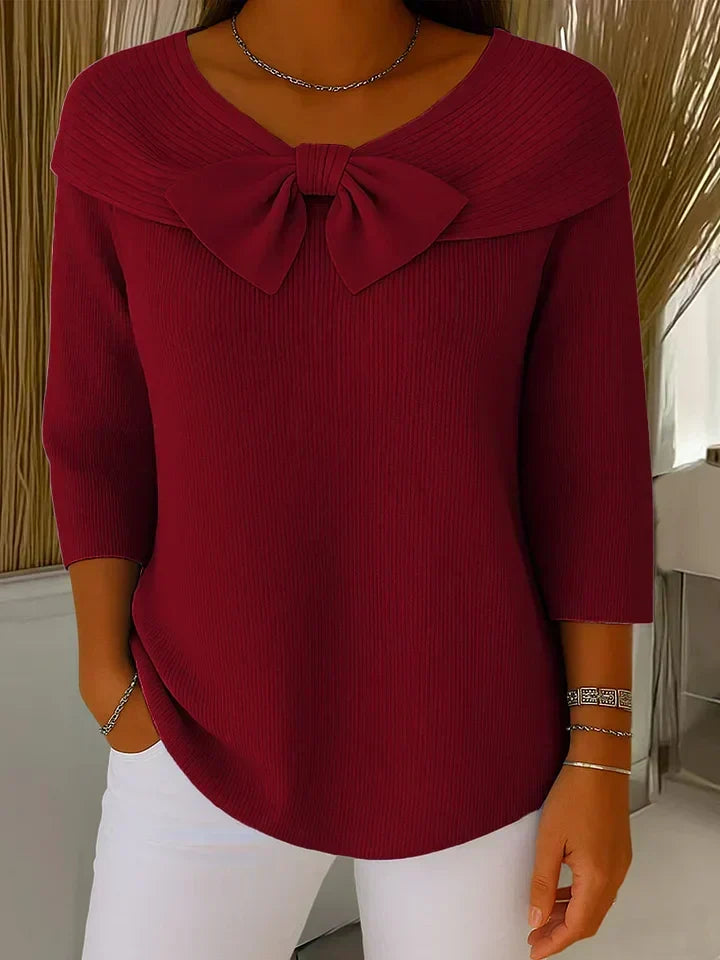 Geraldine - Elegant Knit Sweater