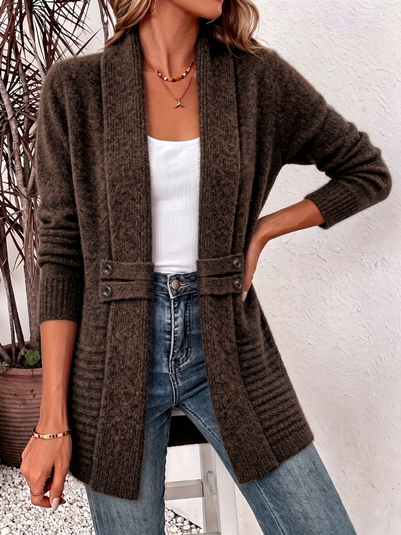 Shirley - Cozy Knit Summer Vest