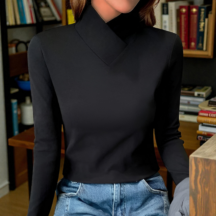 Winifred - Elegant High-Neck Sweater