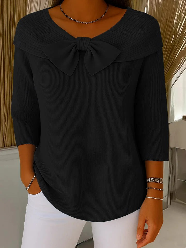 Geraldine - Elegant Knit Sweater